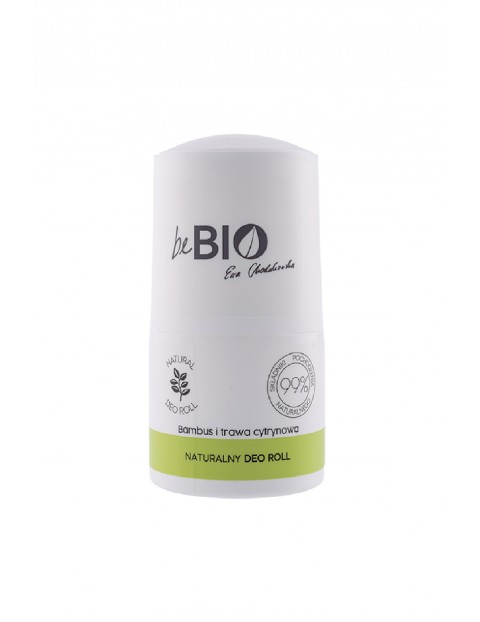 beBIO dezodorant roll-on bambus i trawa cytrynowa Ewa Chodakowska 50 ml