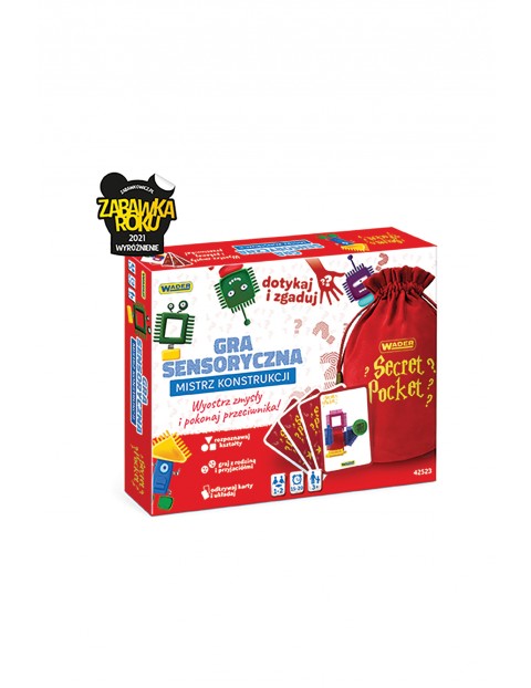 Play&Fun Secret Pocket Mistrz Konstrukcji gra sensoryczna +3