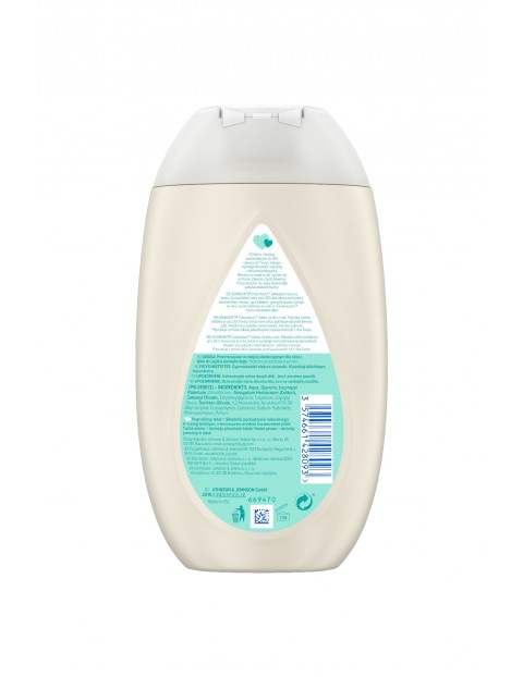 Johnson's Cotton Touch mleczko do twarzy i ciała dla dzieci - 300 ml