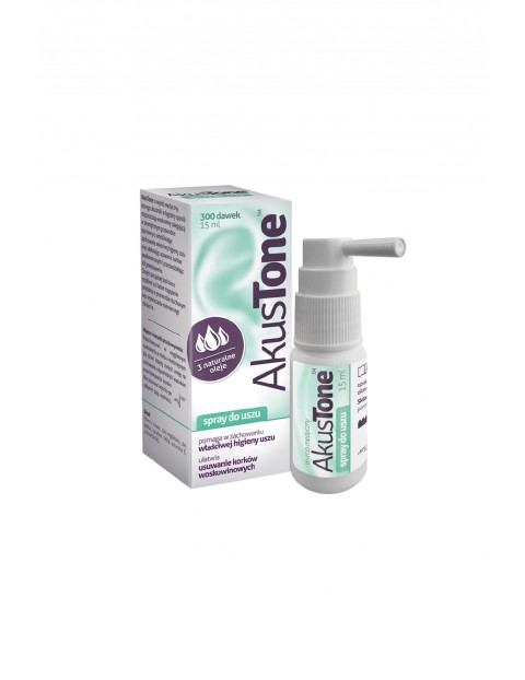 AkusTone Spray do uszu 15 ml