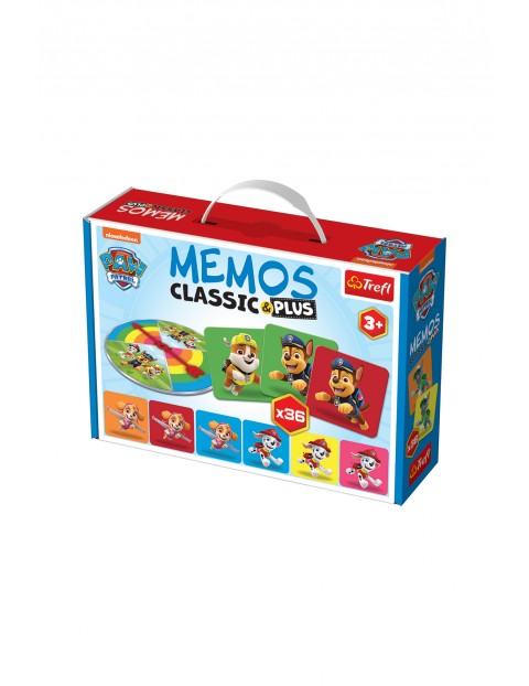 Gra dla dzieci - Memos Classic Plus Paw Patrol wiek 3+