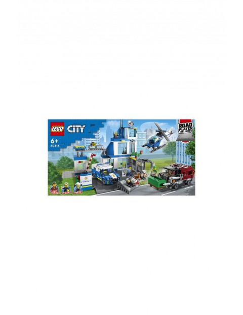 LEGO City 60316 Posterunek policji 668el