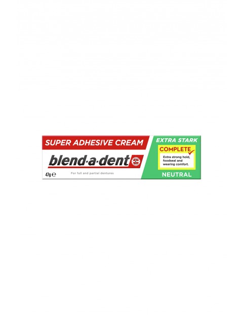  Blend-a-Dent Complete Neutral Super Adhesive Klej do protez neutralny 47 g