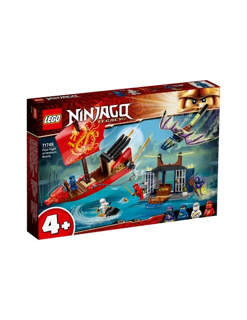 LEGO Ninjago - Ostatni lot Perły Przeznaczenia 71749- 147 elementów, wiek 4+ 