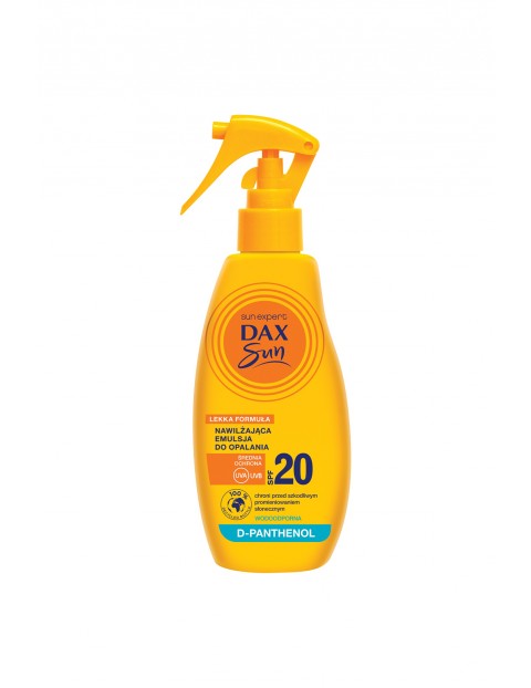 Dax Sun, emulsja do opalania SPF 20 Trigger 200 ml