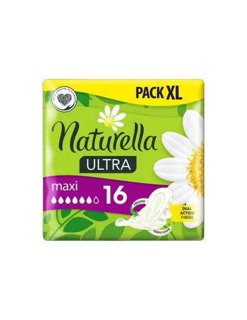 Naturella Ultra Maxi Podpaski ze skrzydełkami - 16szt