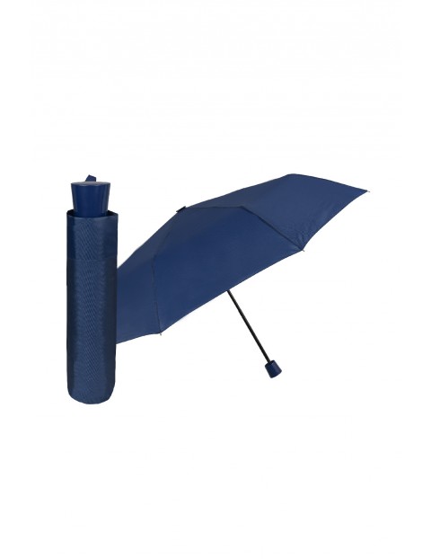 Parasol manualny mini granatowy Ø98 cm