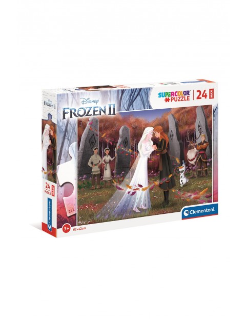 Puzzle Maxi Super Color Frozen 2 - 24 el wiek 3+