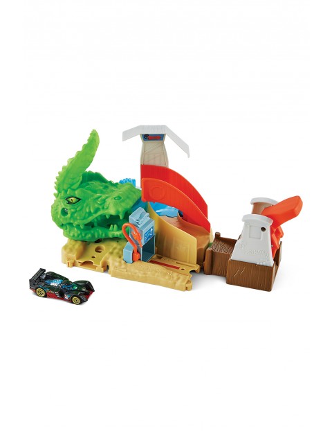 Hot Wheels City Toxic Creatures Atak aligatora Zestaw tematyczny wiek 3+