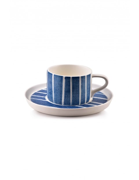 Porcelanowa filiżanka ze spodkiem NAVY 225ml