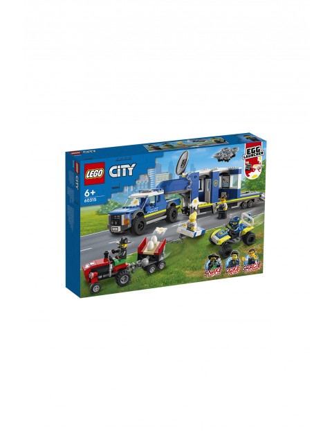 LEGO City 60315 Mobilne centrum dowodzenia policji wiek 6+