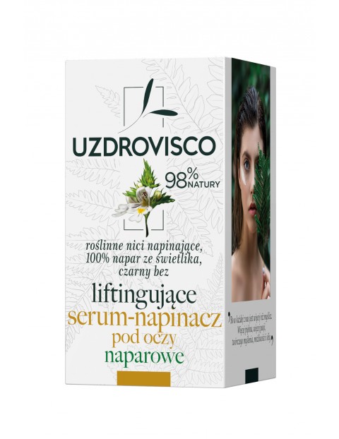 Uzdrovisco Świetlik Liftingujące serum-napinacz pod oczy naparowe - 15ml