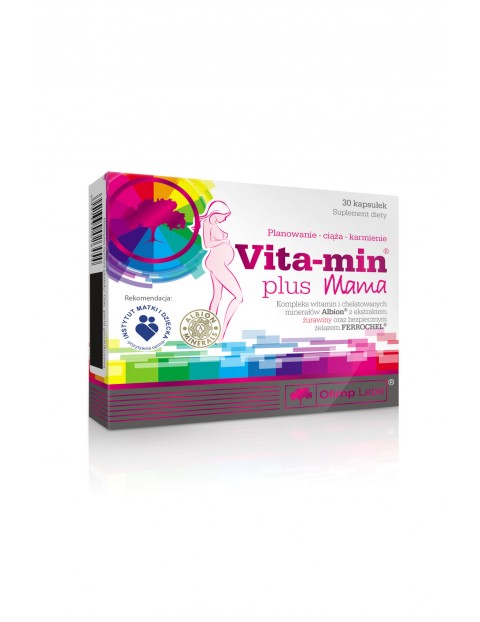 Vita-min plus mama 30 kapsułek - blistry