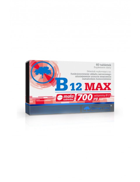 B12 MAX suplement diety 60 tabletek