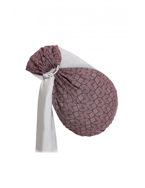 Chusta Zaffiro Hug Me geo burgund 3,5-13kg