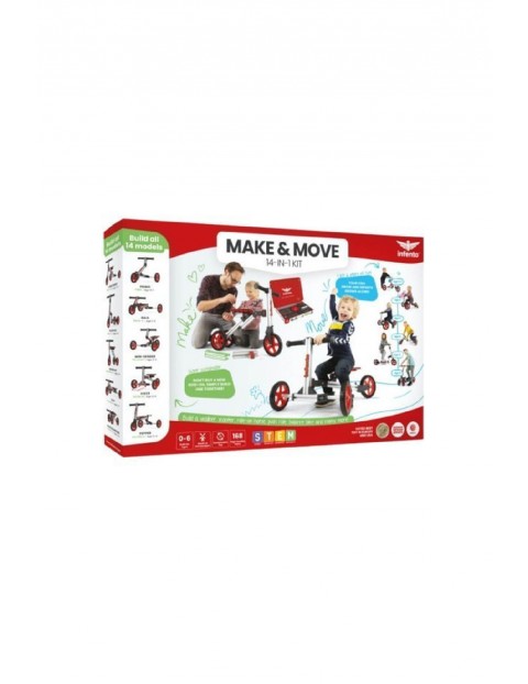 Infento zestaw Make&Move Kit 13w1 do 6r.ż