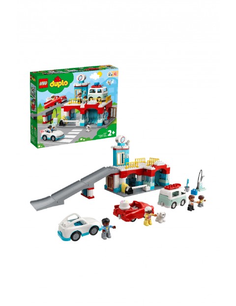  LEGO® DUPLO® Parking piętrowy i myjnia samochodowa (10948) wiek 2+