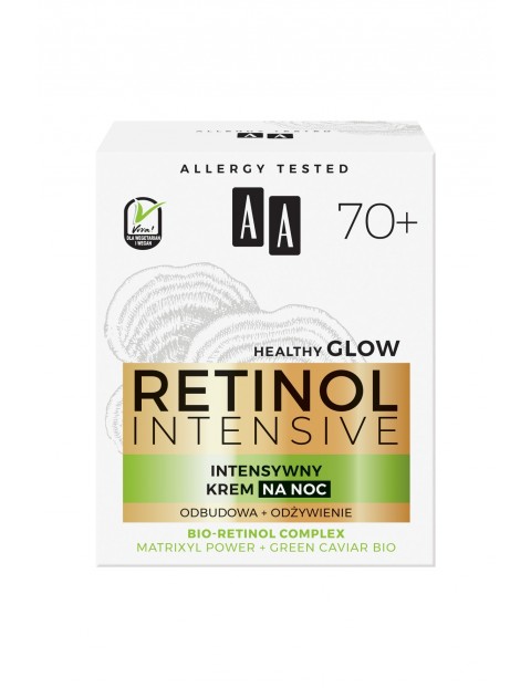 AA Retinol Intensive 70+ intensywny krem na noc odbudowa i odżywienie 50 ml