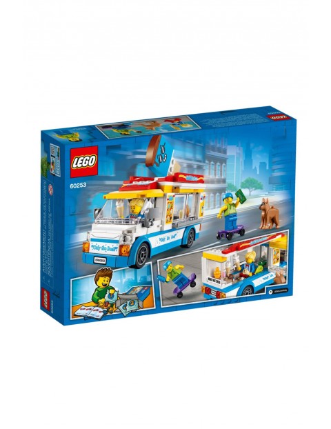 Lego City - Furgonetka z lodami 60253 - 200 elementów wiek 5+