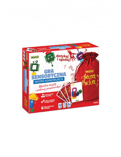 Play&Fun Secret Pocket Mistrz Konstrukcji gra sensoryczna +3