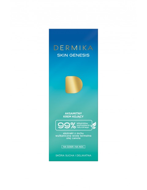 DERMIKA SKIN GENESIS Aksamitny krem kojący na dzień i na noc skóra sucha i delikatna 30-40+ - 50 ml