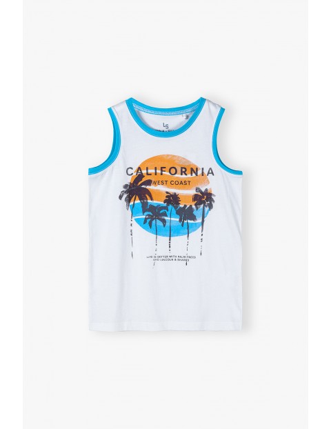 Bawełniany T-shirt dla chłopca - California