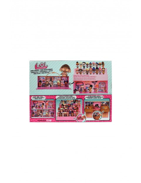 LOL Surprise Mini Shops Playset Walizka 3w1 - wiek 3+