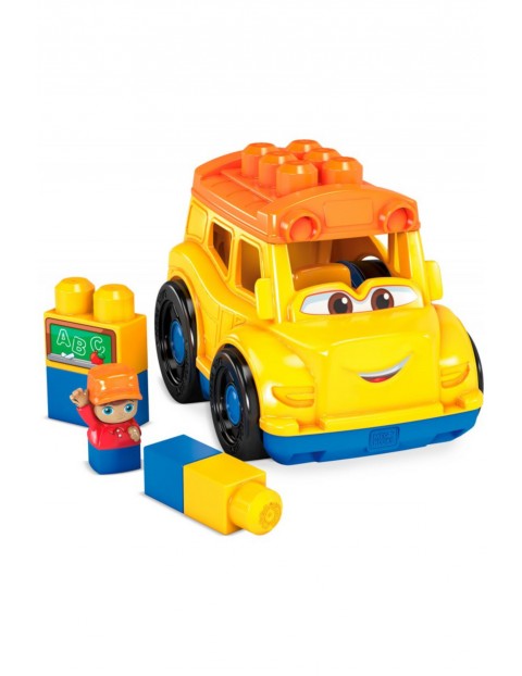 Mega Bloks First Builders - Pojazd z klockami Autobus szkolny wiek 1-5lat