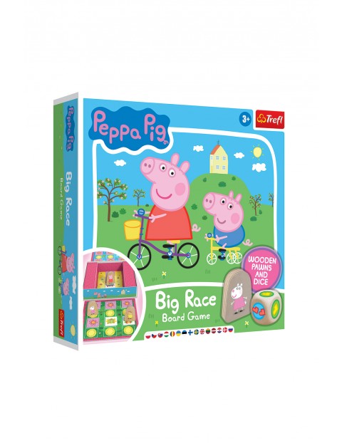 Gra planszowa - Wielki wyścig - Big race Peppa wiek 3+