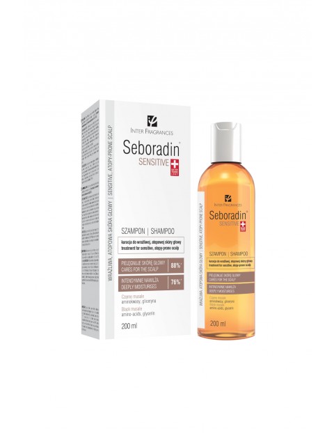 Seboradin Sensitive Szampon do włosów delikatnych - 200 ml