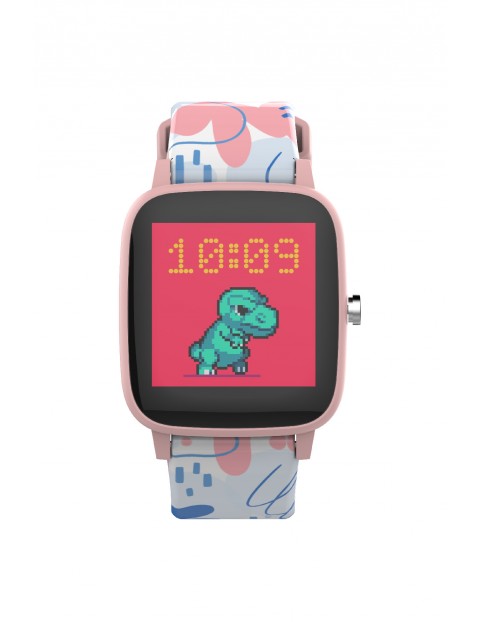 Smartwatch Forever IGO JW-200 PINK- dwa paski w zestawie