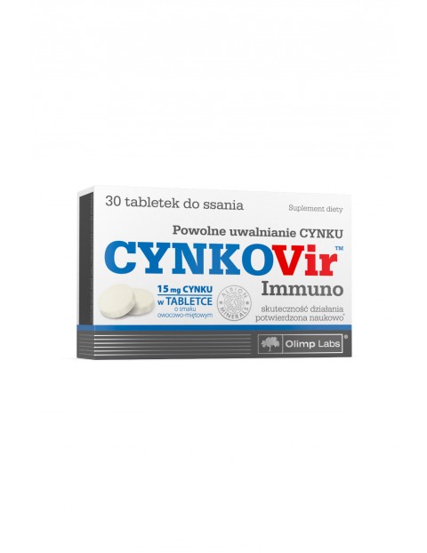 Cynkovir Immuno 30 tabletek do ssania