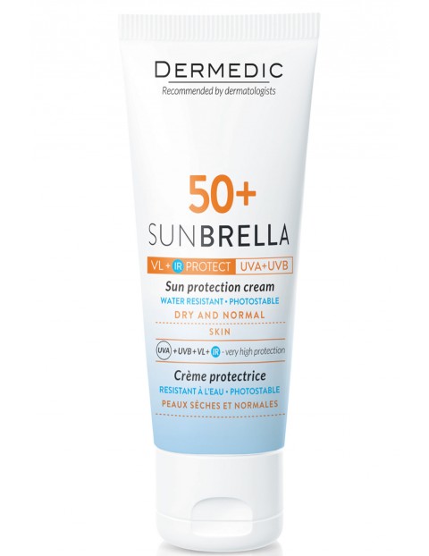 Krem ochronny skóra sucha i normalna  SUNBRELLA SPF 50+ 50g 