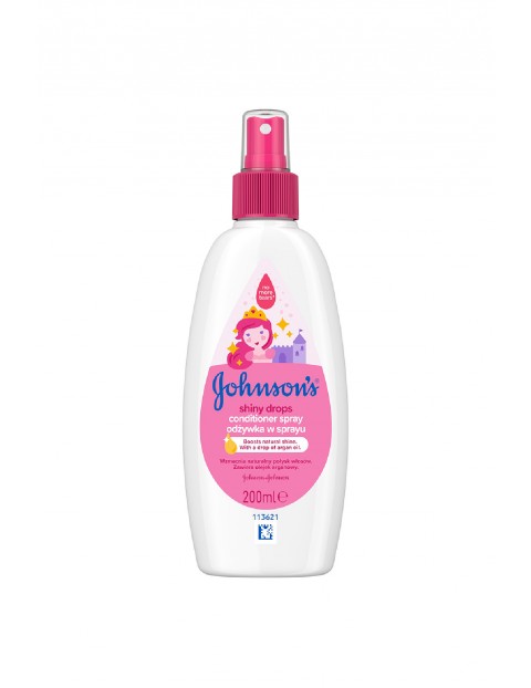 Johnson's Shiny Drops odżywka do włosów w sprayu - 200 ml