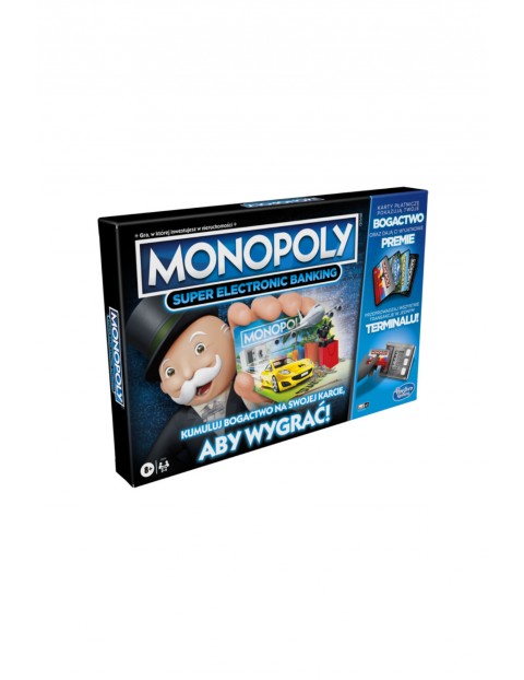 Gra Monopoly Super Electronic Banking wiek 8+