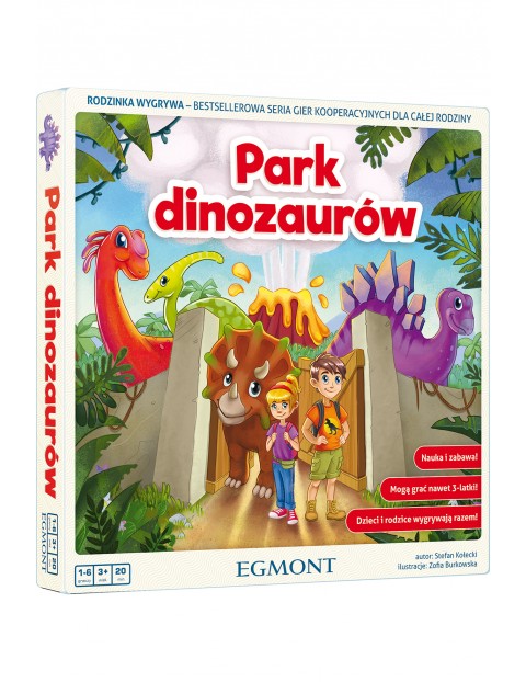 Gra planszowa PARK DINOZAURÓW wiek 3+