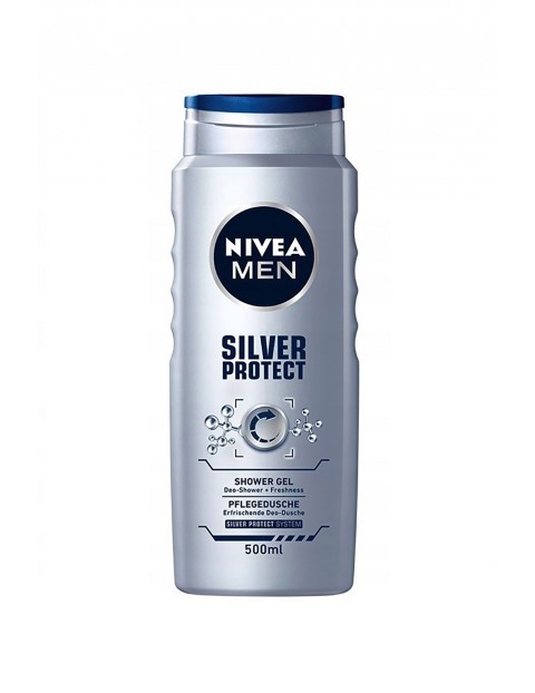 Nivea Silver Protect Żel pod prysznic 500 ml
