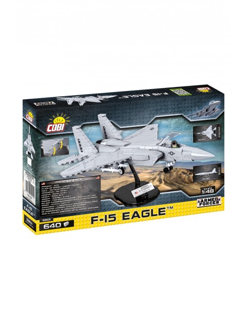 Klocki COBI 5803 F -15 EAGLE ARMORED FORCES - 590 el wiek 7+