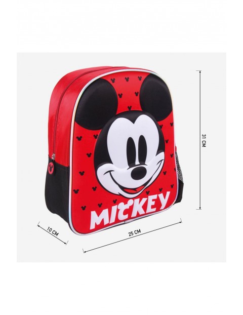 Plecak dla przedszkolaka 3D Myszka Mickey