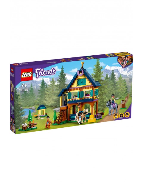 LEGO Friends - Leśne centrum jeździeckie 41683 - 511 elementów, wiek 7+