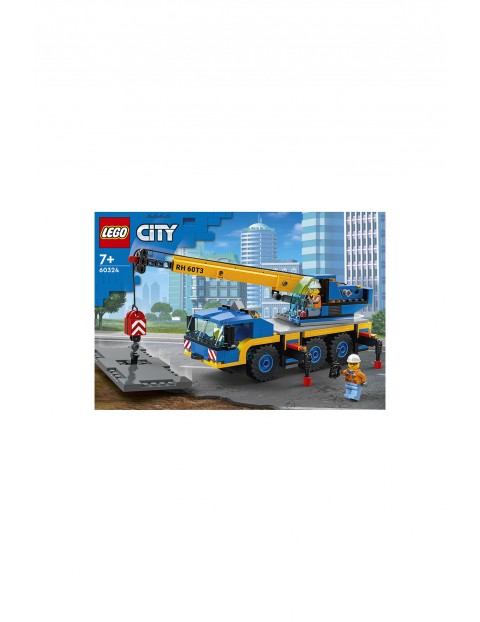 LEGO City 60324 Żuraw samochodówy 340el wiek 7+