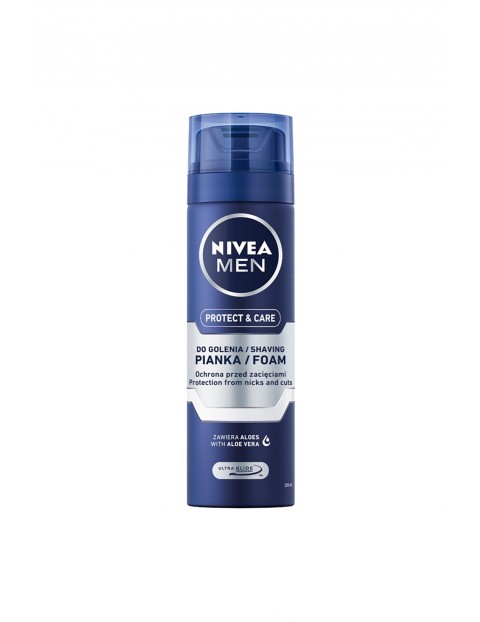 Nivea Protect & Care Ochronna Pianka do golenia 200 ml