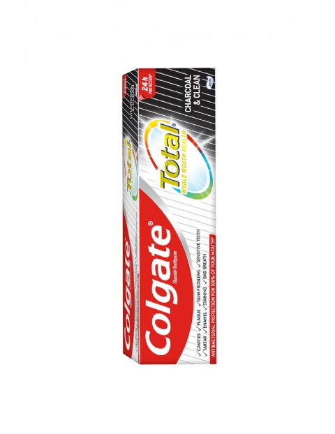 Colgate Total Charcoal & Clean multiochronna Pasta do zębów z aktywnym węglem 75 ml