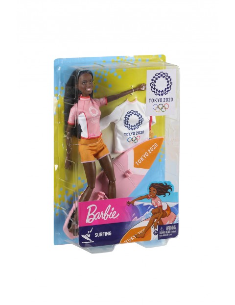 Barbie Lalka olimpijka surferka wiek 3+