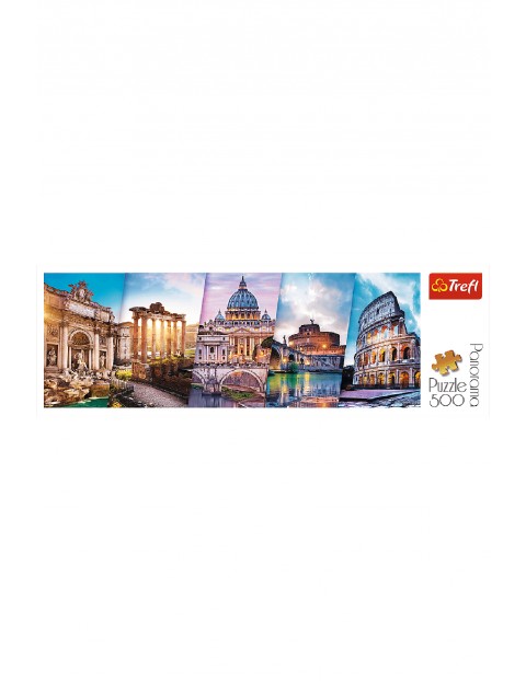 Puzzle  Panorama - Podróż do Włoch - 500 elementów