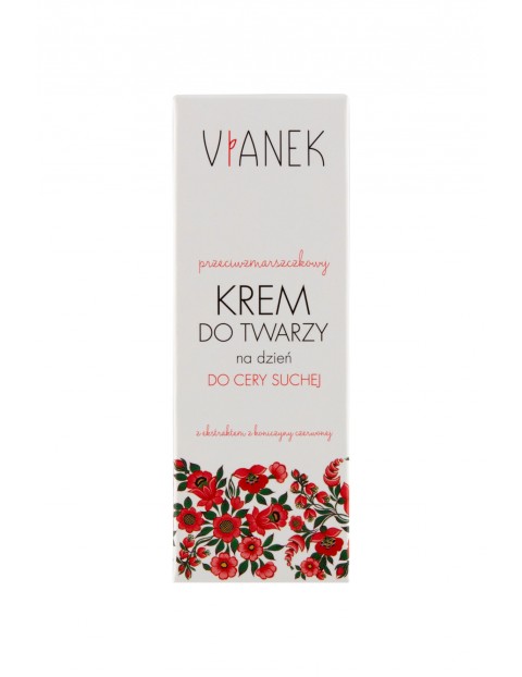 Przeciwzmarszczkowy krem do twarzy na dzień Vianek 50 ml