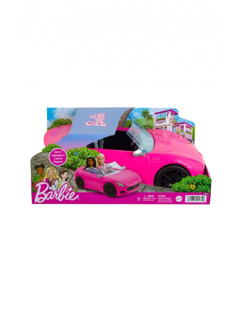 Auto dla laki- Barbie różowy kabriolet