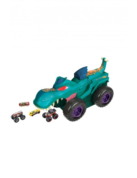 Hot Wheels Monster Trucks Pożeracz aut Mega Wrex wiek 4+