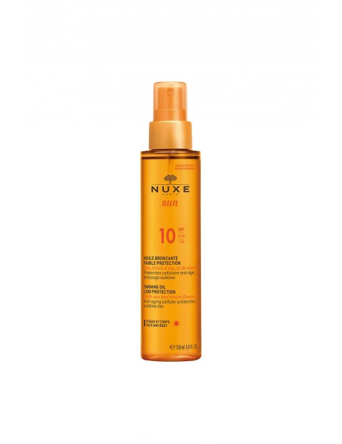 NUXE SUN Brązujący olejek do opalania (w sprayu) - niska ochrona SPF10 150 ml 