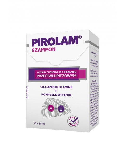 Pirolam szampon przeciwłupieżowy 6ml x 6 saszetek